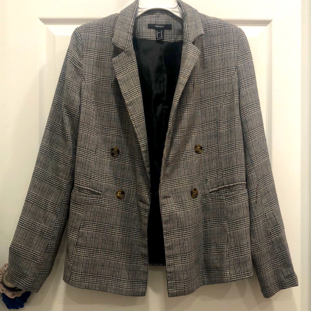 Women’s Classic Blazer Grey